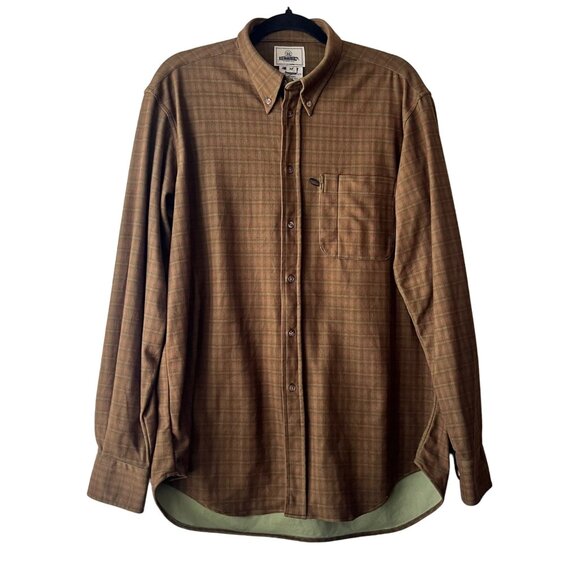Beretta Men's Plaid Flannel Button Down Long Sleeve Shirt‎ Size M - Picture 1 of 7